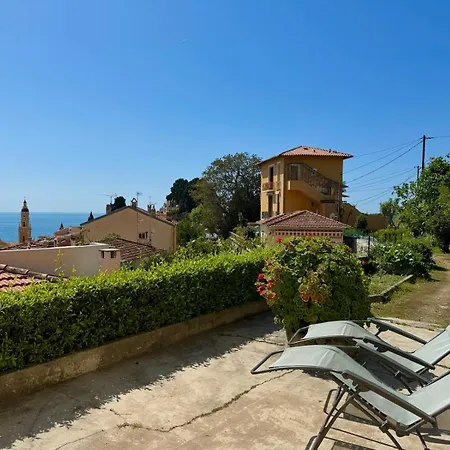 Apartament Superbe Vue Sur La Et Grand Ensoleille Mentona